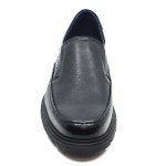 Fluchos mocassin zwart leder 1606